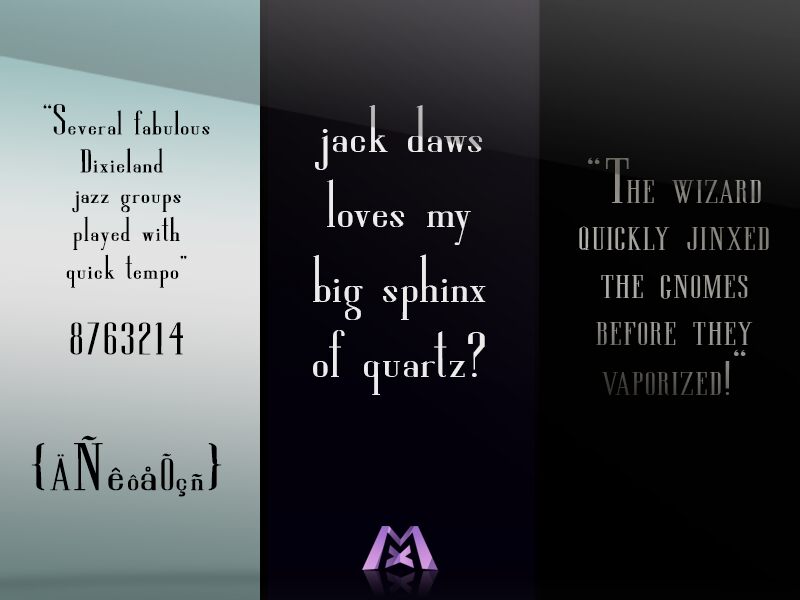 High So Serious Schriftart