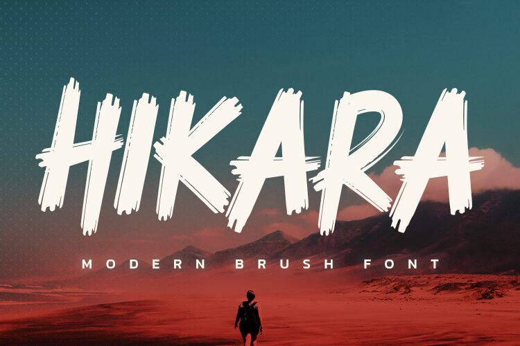 Hikara Schriftart