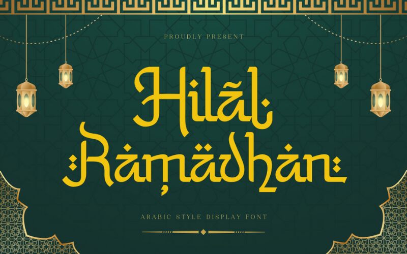 Hilal Ramadhan 字体