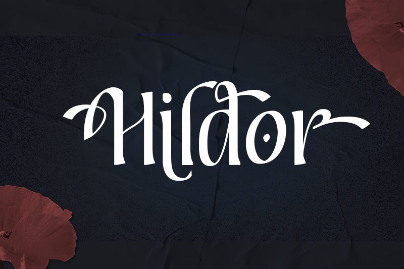 Hildor Schriftart