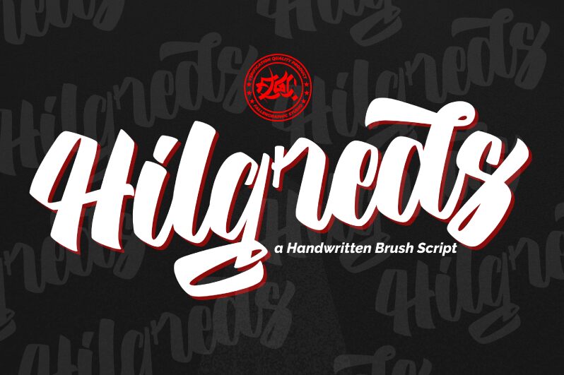 Hilgreds Script Czcionka