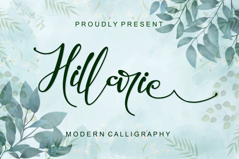Hillarie الخط