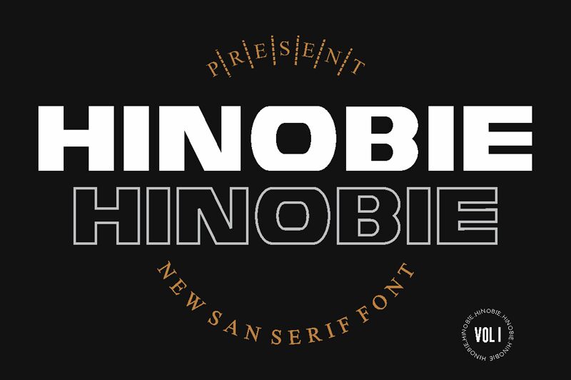 HINOBIE Font