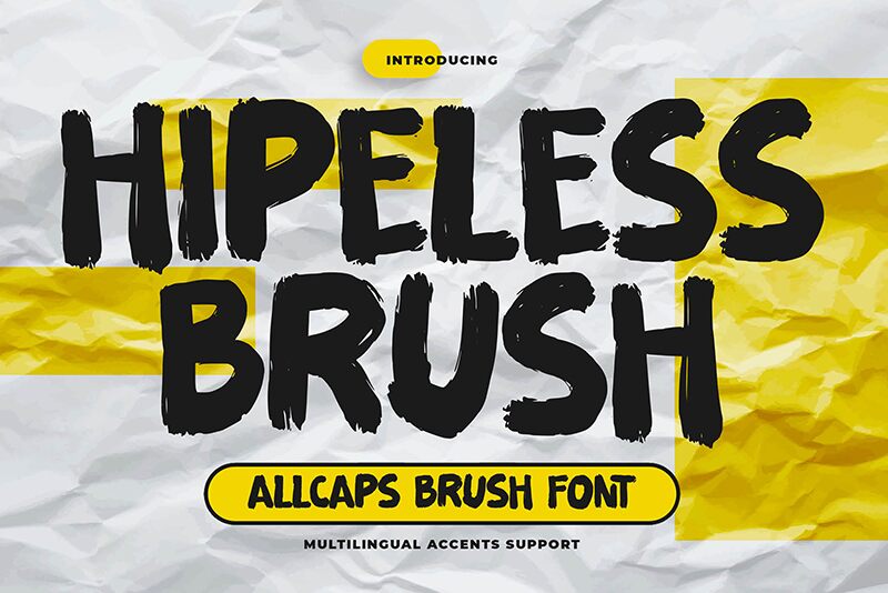 Hipeless Brush Carattere