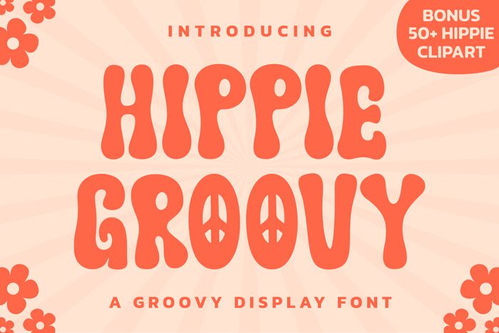 HIPPIE GROOVY Schriftart