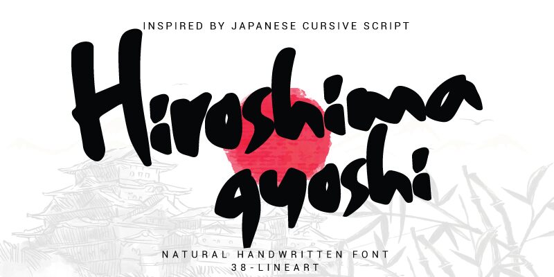 Hiroshima Font
