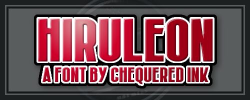 Hiruleon Czcionka