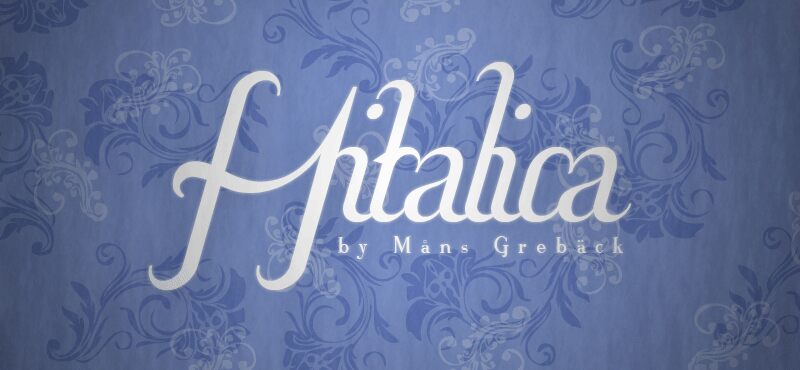 Hitalica  Schriftart