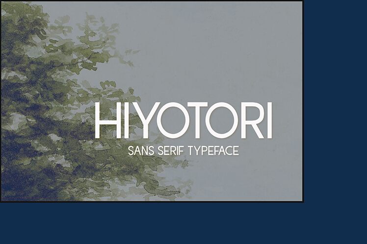 Hiyotori Schriftart