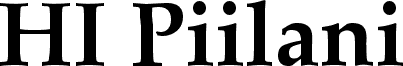 HI Piilani Bold