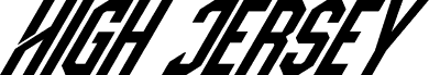 High Jersey Italic