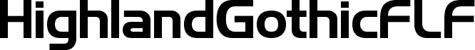 HighlandGothicFLF