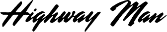 Highway Man Clean PERSONAL USE Regular шрифт