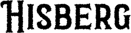 Vorschau der Schriftart Hisberg Rough Regular Demo