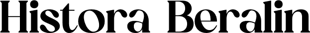 Histora Beralin font