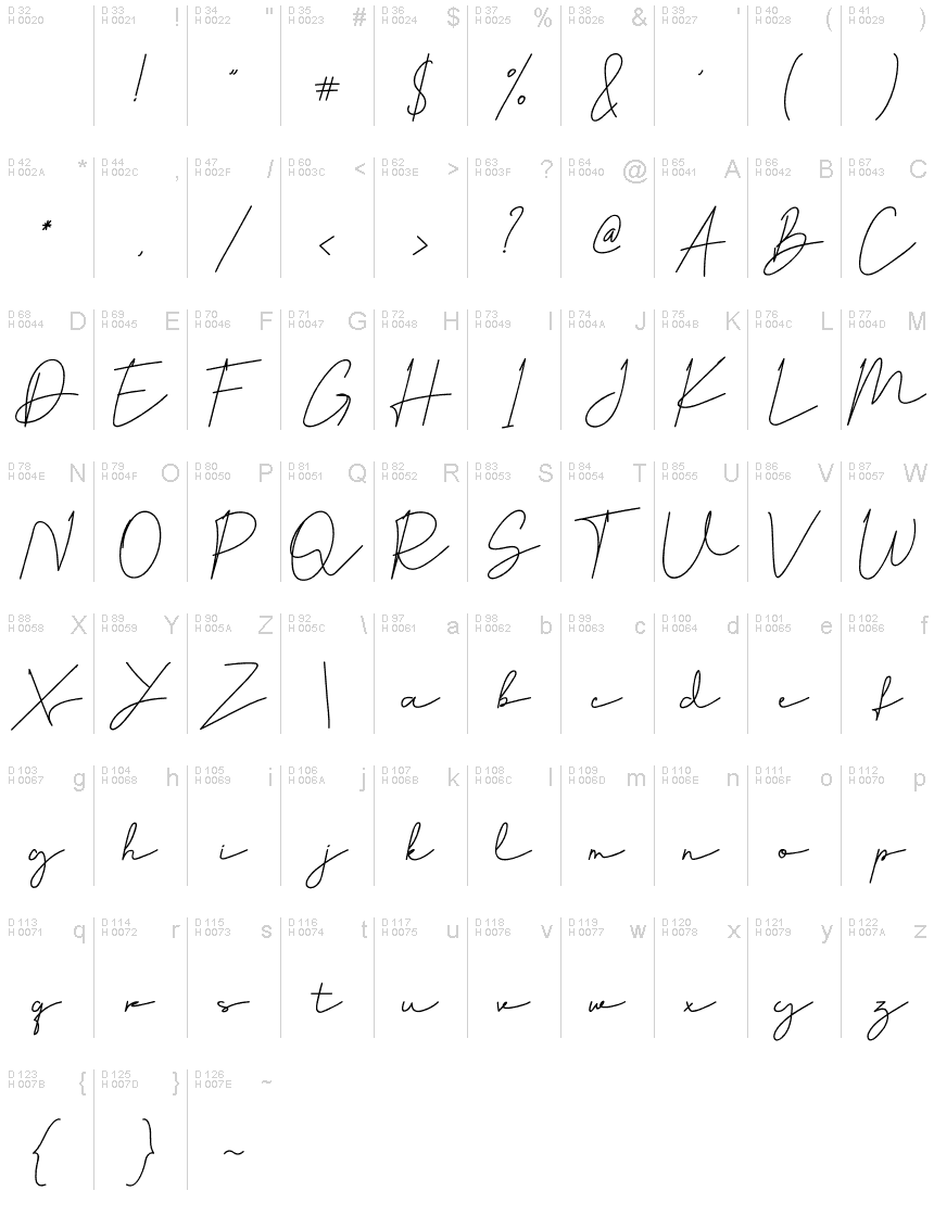 Hiliana font | Fonts2u.com