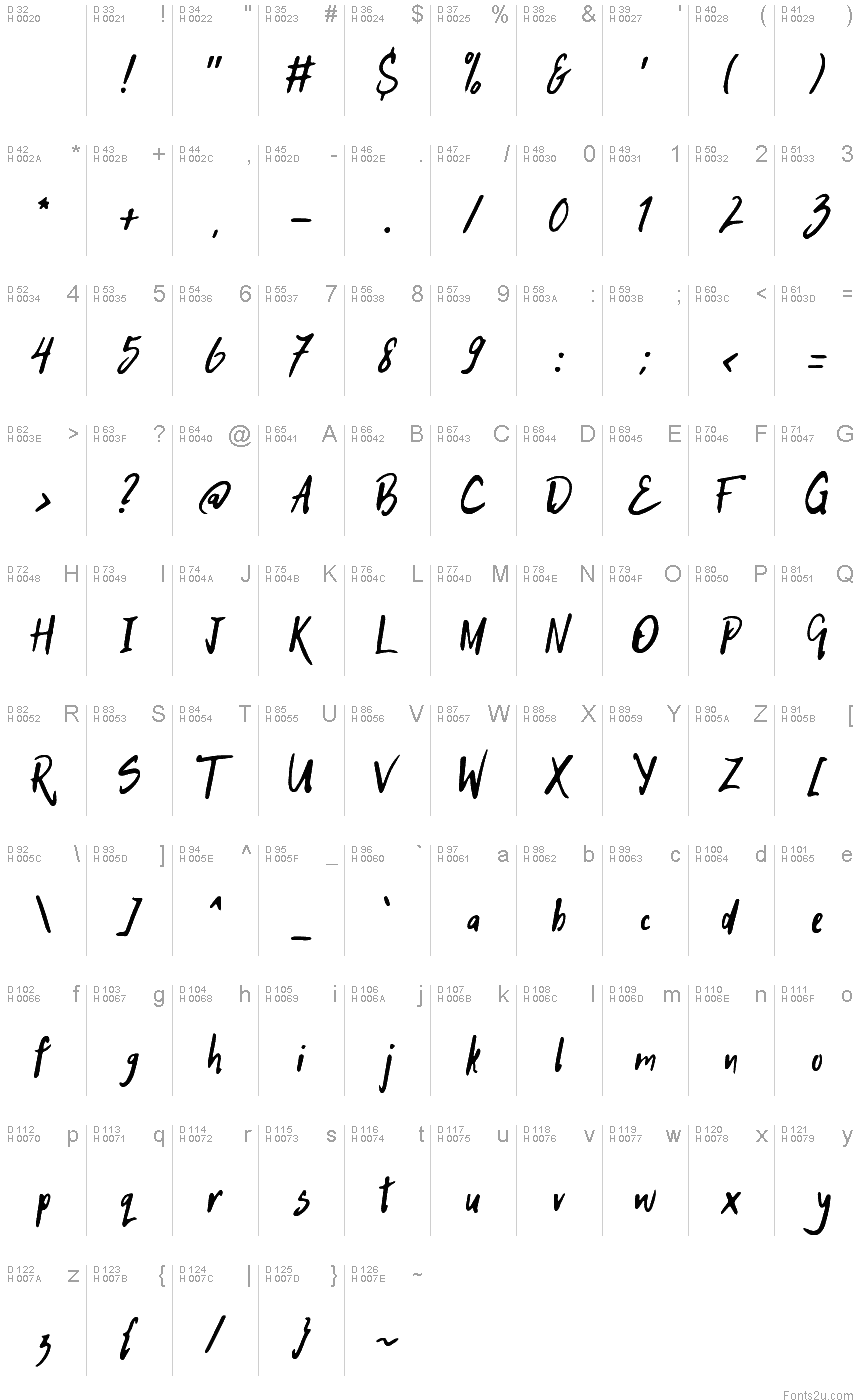 hitchhike-font-fonts2u