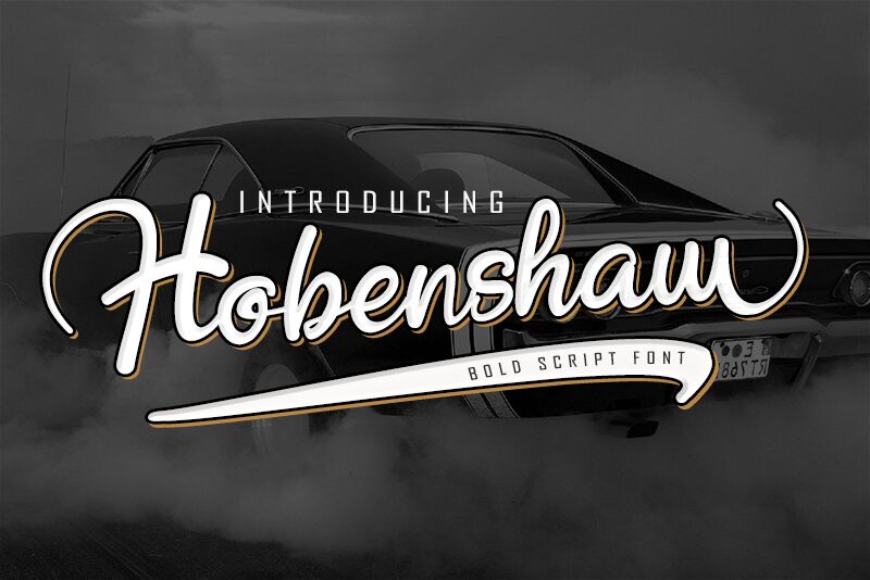 Hobenshaw — Presentazione del carattere