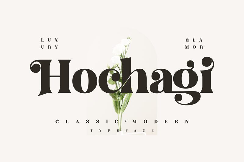 Hochagi Czcionka