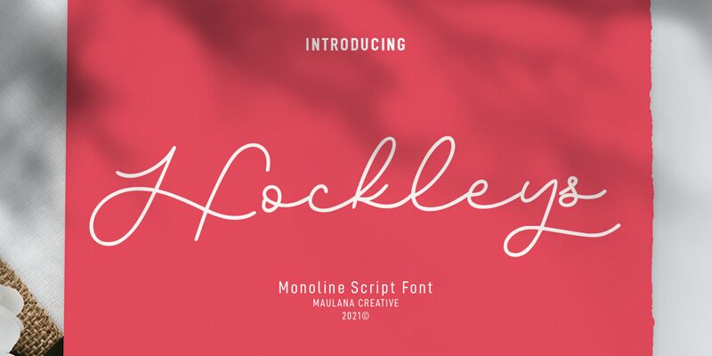 Hockleys Druh písma