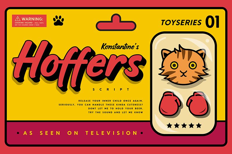 Hoffers Script Czcionka