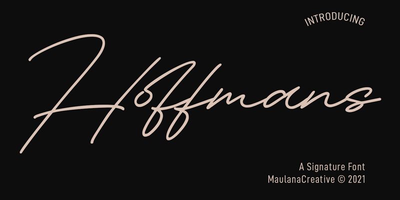 Hoffmans Druh písma