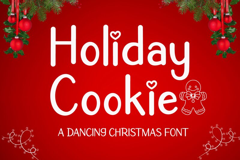 Holiday Cookie Schriftart