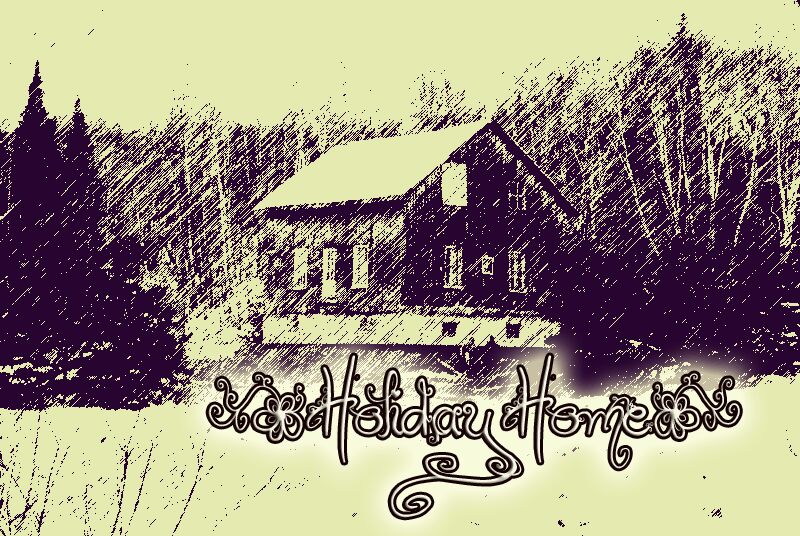 Holiday Home Czcionka