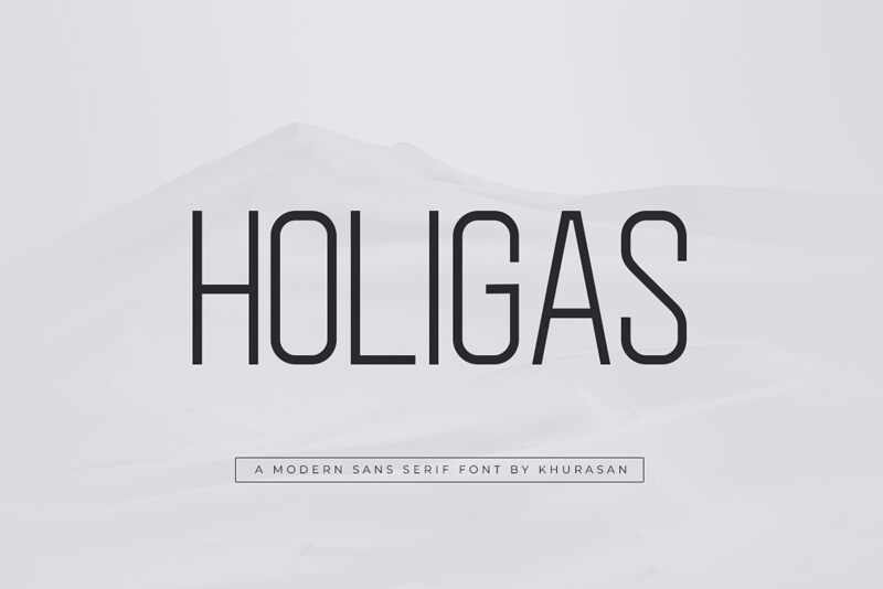 Holigas الخط