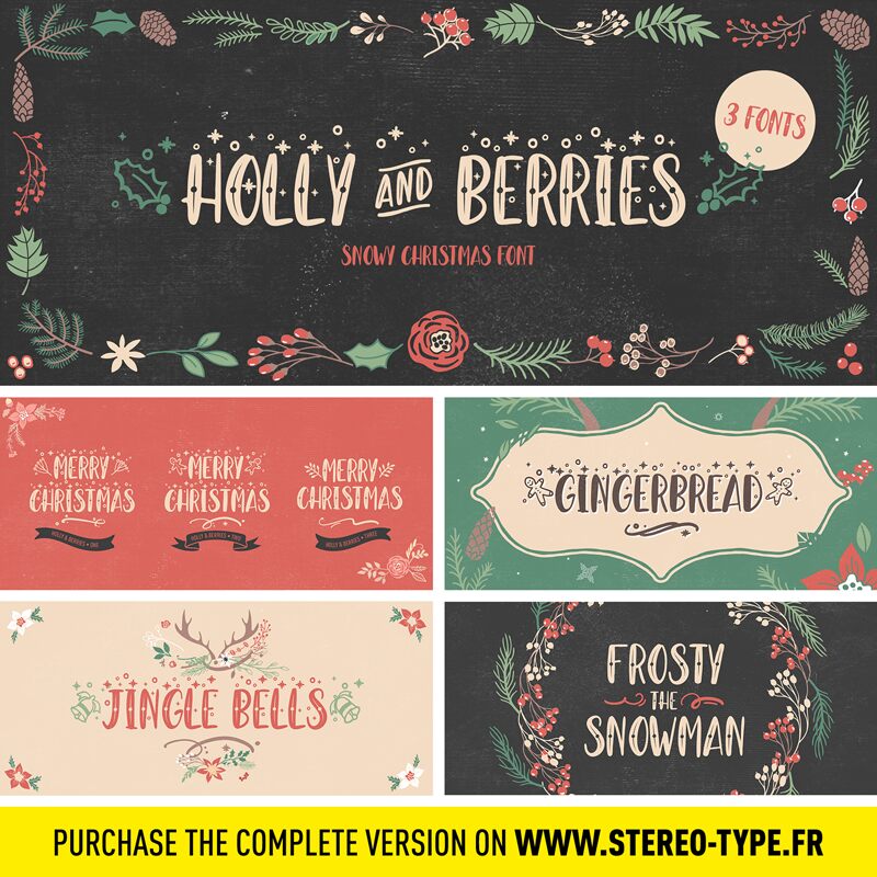 Holly And Berries Carattere