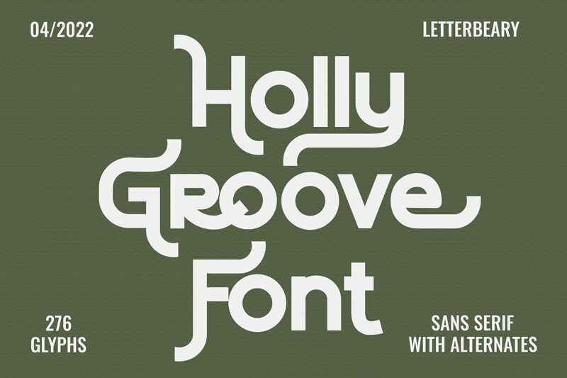 Holly Groove Carattere