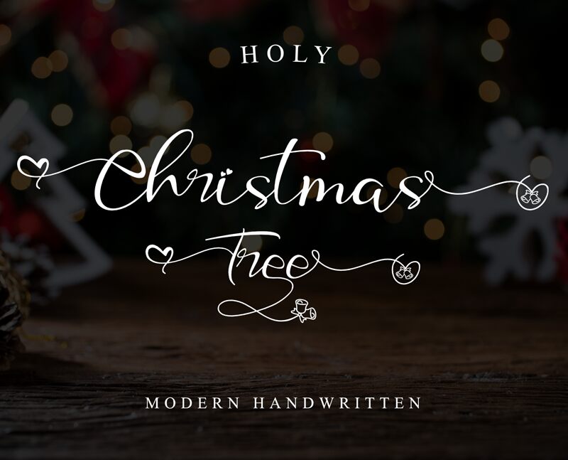 Holy Christmas 字体