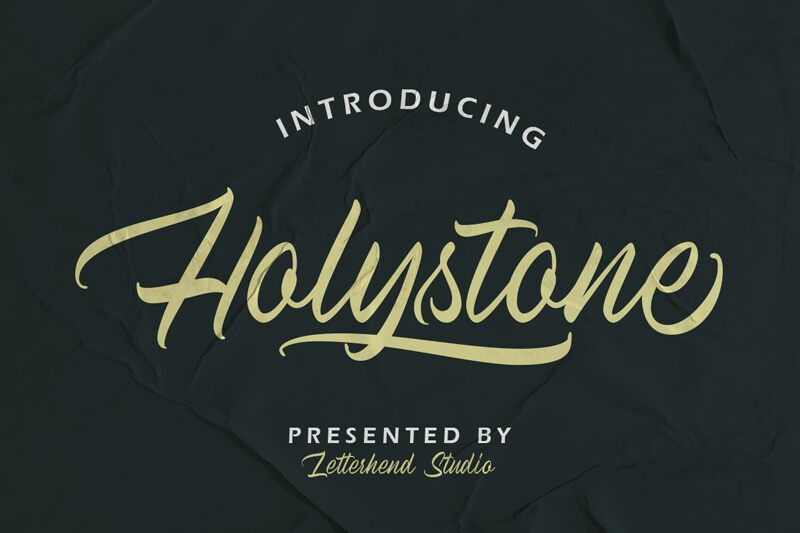 Holystone Schriftart