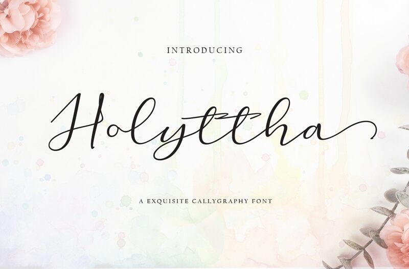 Holyttha Schriftart