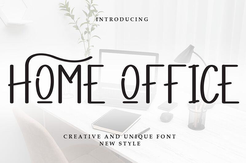 Home Office Font