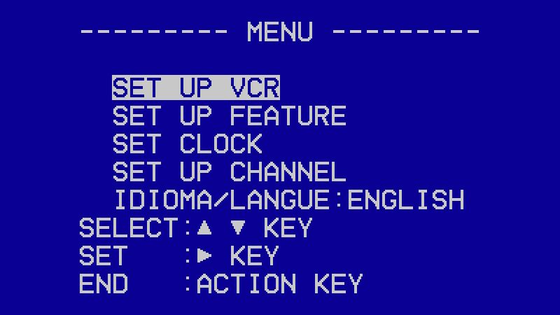 Home Video Schriftart