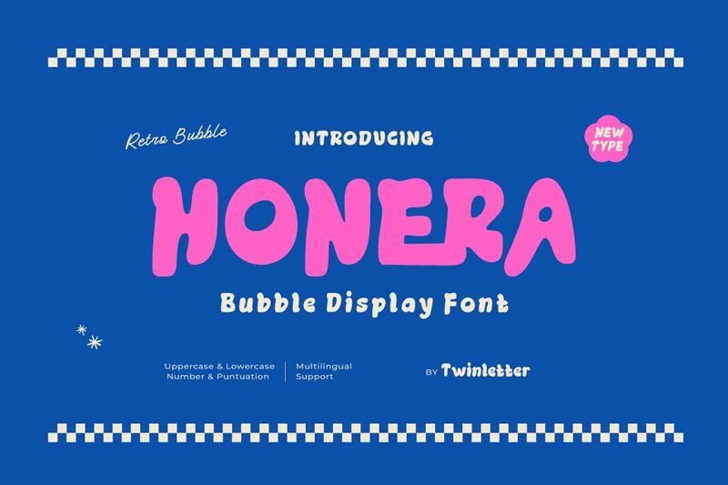 HONERA Trial Regular — Font presentation