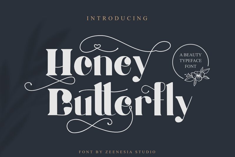 Honey Batterfly Шрифт