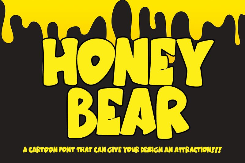 Honey Bear Шрифт