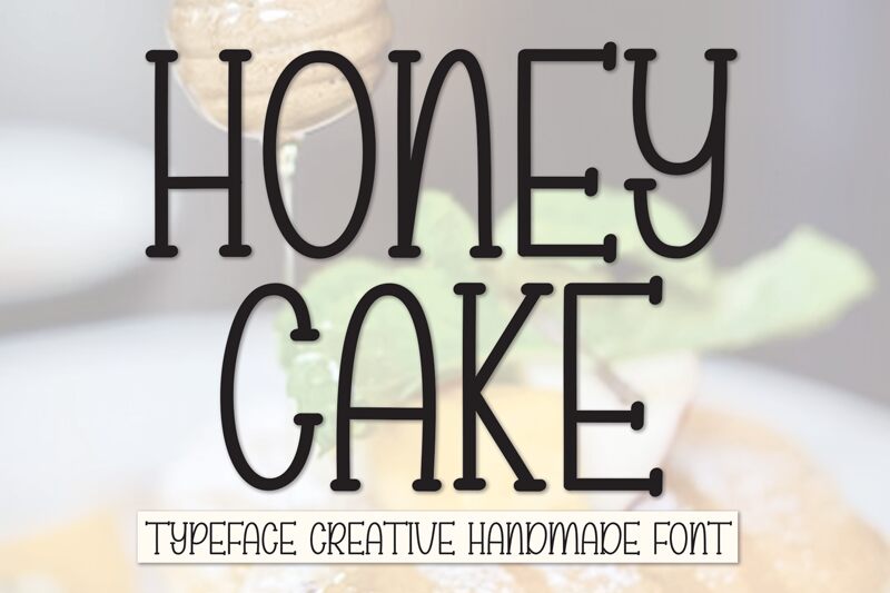 Honey Cake Шрифт