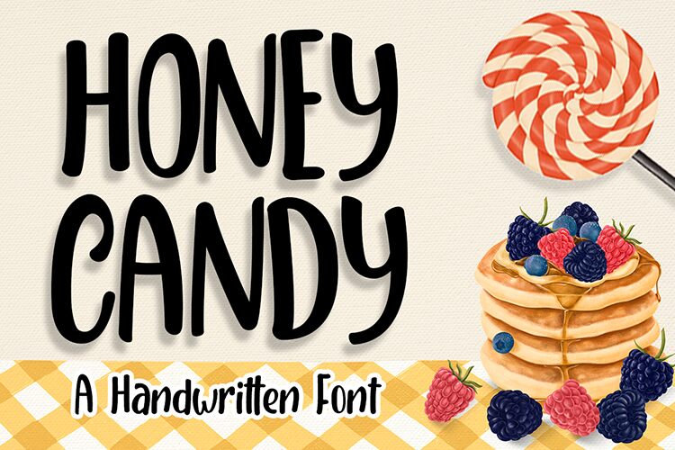 Honey Candy Schriftart