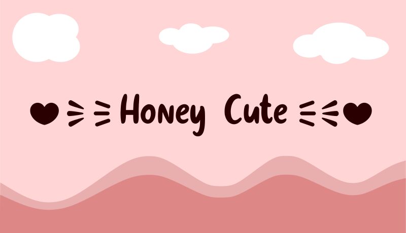 Honey Cute フォント
