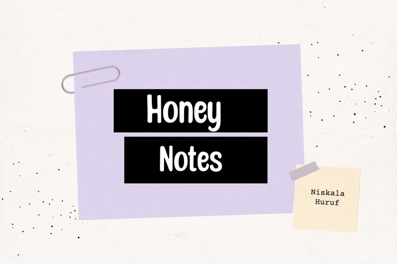 Honey Notes Czcionka