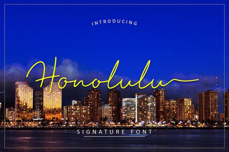 Honolulu Font