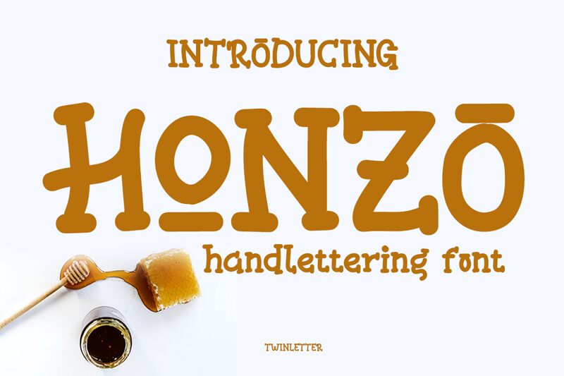 HONZO Schriftart