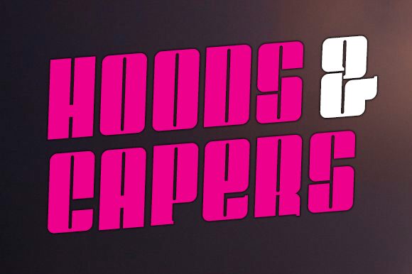 Hoods and Capers Czcionka