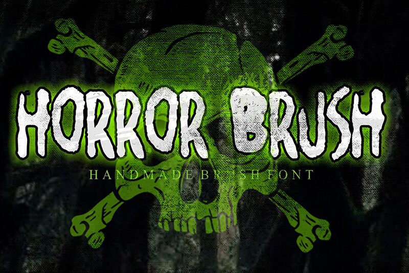 Horror Brush Carattere