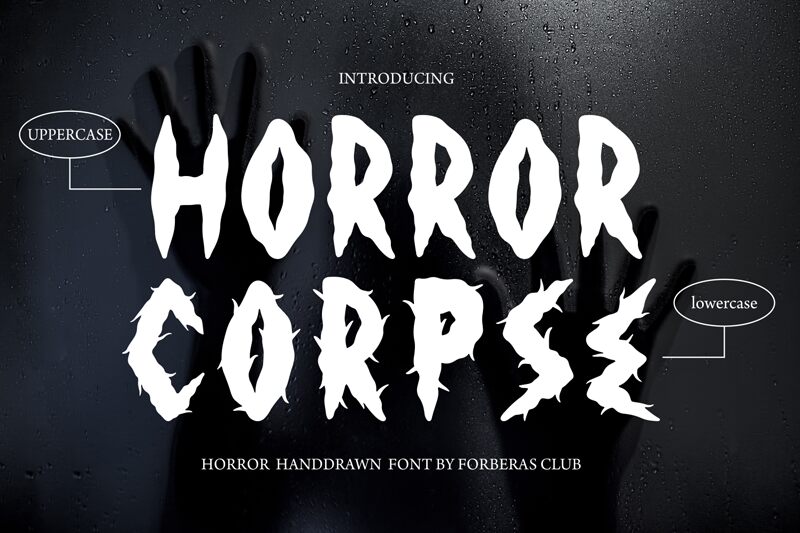 Horror Corpse font | Fonts2u.com