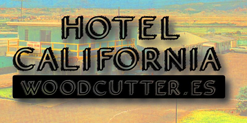 Hotel California Czcionka