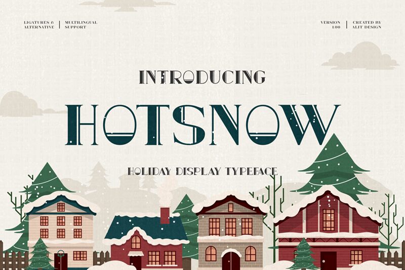Hotsnow Czcionka